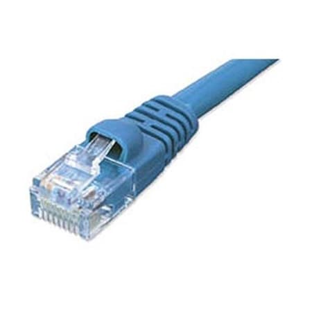 ZIOTEK INC CAT5e Enhanced Patch Cable  with Boot 50ft  Blue 119 5210